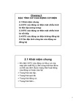 Chương 2: Đặc tính cơ của động cơ điện ppt