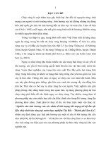 nghiên cứu ảnh hưởng của các nhân tố khí tượng khí tượng tới độ ẩm vật liệu cháy dưới tán rừng tại vườn thực nghiệm tây bắc – thành phố sơn la