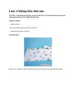 Làm ví không khó chút nào pptx