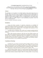 A Conceptual Approach for Cannibalism Between Goods pot