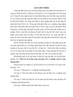 Thiết kế hệ thống cung cấp điện cho xí nghiệp xếp dỡ cảng Hoàng Diệu