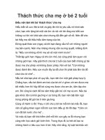 Thách thức cha mẹ ở bé 2 tuổi docx