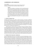 Astrophysics & cosmology -   j  garcia bellido