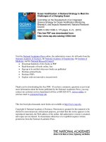 Ocean Acidification: A National Strategy to Meet the Challenges of a Changing Ocean docx