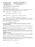 ĐỀ THI KSCL CÁC MÔN THI ĐẠI HỌC Môn thi: Toán, khối A, B, D lần I THPT LÊ LỢI pdf