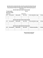 MẪU BÁO CÁO SỐ LƯỢNG NHẬP KHẨU, XUẤT KHẨU, PHÂN PHỐI TRONG NƯỚC HỘP MỰC IN ĐÃ QUA SỬ DỤNG SAU KHI SỬA CHỮA, LÀM MỚI HOẶC SẢN XUẤT LÀM MỚI pdf