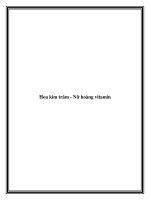 Hoa kim trâm - Nữ hoàng vitamin potx