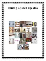 Những kệ sách độc đáo docx