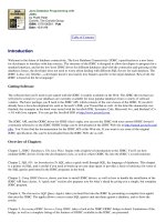 Java Database Programming with JDBC docx