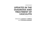 UPDATES IN THE DIAGNOSIS AND TREATMENT OF VASCULITIS pot