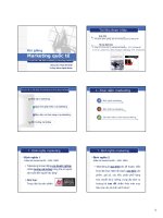 giới thiệu về marketing quốc tế và môi trường marketing quốc tế