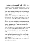 Những cách dạy dỗ “giết chết” con docx