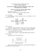đề thi lí thuyết tốt nghiệp khóa 3 - điện công nghiệp - mã đề thi mã đề thi dcn - lt (29)