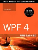 WPF 4 Unleashed doc