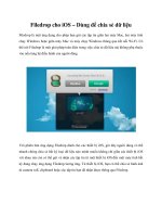 Filedrop cho iOS – Dùng để chia sẻ dữ liệu pdf