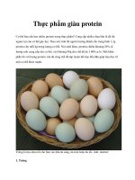 Thực phẩm giàu protein docx