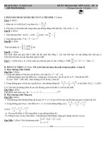 đề tham khảo ôn thi đại học môn toán đề (18)
