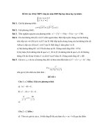 Đề thi môn Toán vào lớp 10 hệ THPT chuyên docx