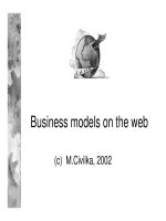 Business models on the web(c) M.Civilka, 2002 doc