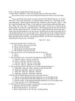 Đề Thi Thử Vào Lớp 10 Văn 2013 - Phần 1 - Đề 9 potx