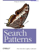 Search Patterns: Design for Discovery potx