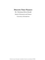 Discrete Time Finance pot
