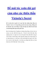 Để mái tóc xoăn dài gợi cảm như các thiên thần Victoria''''s Secret doc