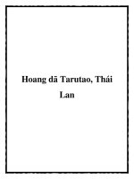 Hoang dã Tarutao, Thái Lan potx