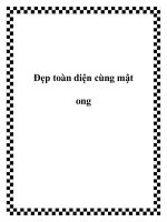 Đẹp toàn diện cùng mật ong ppt