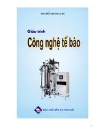 Công nghệ tế bào pptx