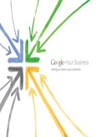 GOOGLE + Your Business: Getting you closer to your customers pot