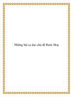 Những bài ca dao chủ đề Rước Hoạ pot