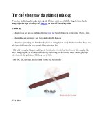 Tự chế vòng tay da giản dị mà đẹp docx