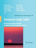 European Large Lakes – Ecosystem changes and their ecological and socioeconomic impacts doc