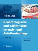Neonatologische und pädiatrische Intensiv- und Anästhesiepfl ege pot