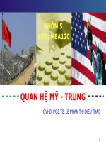 Quan hệ Trung Quốc - Mỹ