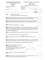 ĐỀ KIỂM TRA TRẮC NGHIỆM LỚP 5 Môn: Toán TRƯỜNG CHUYÊN HÀ NỘI-AMSTERDAM ( KHÓA 2007) potx
