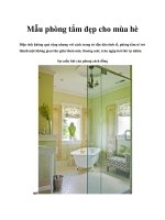 Mẫu phòng tắm đẹp cho mùa hè doc