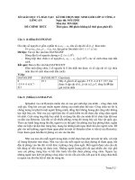 Đề thi HSG lớp 12 vòng 2 tỉnh Long An năm 2012 môn Tin pptx