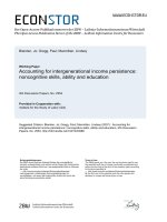 Accounting for intergenerational income persistence: noncognitive skills, ability and education potx