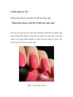 10 mẫu móng cực ''''hot'''' pdf