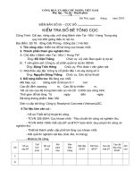 biên bản số 05 - kiểm tra bê tông cọc