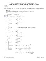 bài tập tích phân bằng phương pháp truy hồi