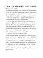 Đánh giá trẻ không chỉ một cái cân! doc