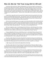 Bản sắc dân tộc Việt Nam trong thời kỳ đổi mới