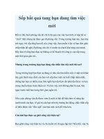 Sếp bắt quả tang bạn đang tìm việc mới ppt