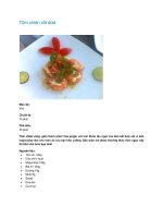 Tôm chiên xốt dứa docx