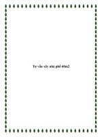 Tư vấn xây nhà phố 60m2 doc