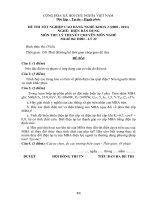 đề thi lí thuyết chuyên môn nghề tốt nghiệp cao đẳng khóa 2 - điện dân dụng - mã đề thi đdd - lt (22)