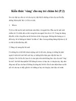 Kiến thức ''''vàng'''' cho mẹ trẻ chăm bé (P.2) ppt